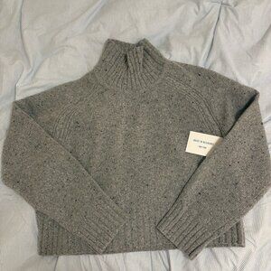 Guest in Residence Cropped Turtleneck